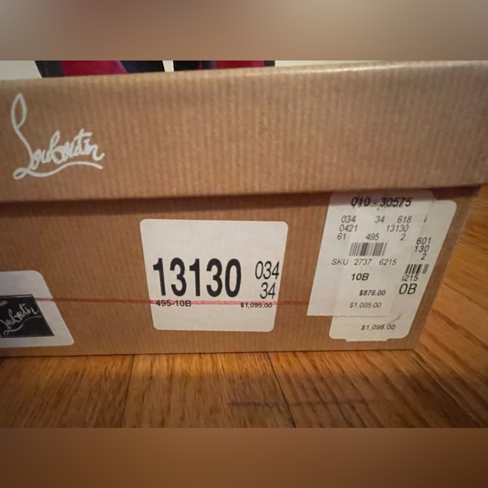 NWT Christian Louboutin Suede Heels (with box) - Picture 5 of 6